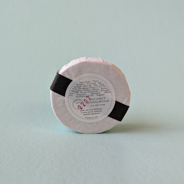 KOPA KAUAI Sea Salt Soap Coconut Sandalwood