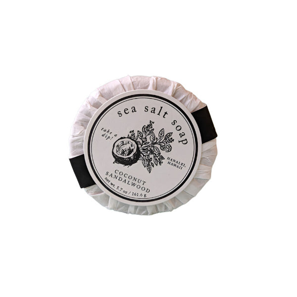 KOPA KAUAI Sea Salt Soap Coconut Sandalwood