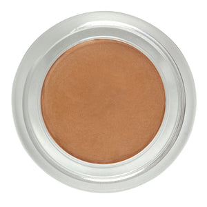 Living Libations Beach Beauty Shimmer lip balm with a soft, shimmering café au lait tint