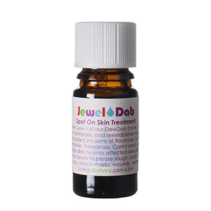 Living Libations JewelDab - A concentrated serum to restore radiance, soften scars, and smooth skin texture with rockrose, sandalwood, myrrh, and more rejuvenating essential oils. 5ml