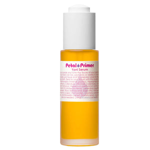 Living Libations Petal Primer Yoni Serum for perineal massage with seabuckthorn, calendula, and lavender to tone and prepare delicate tissues.