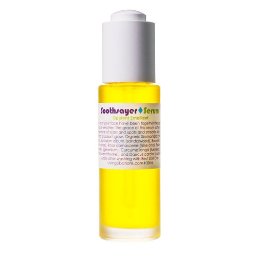 Living Libations Soothsayer Serum with sandalwood and botanical oils. 30ml