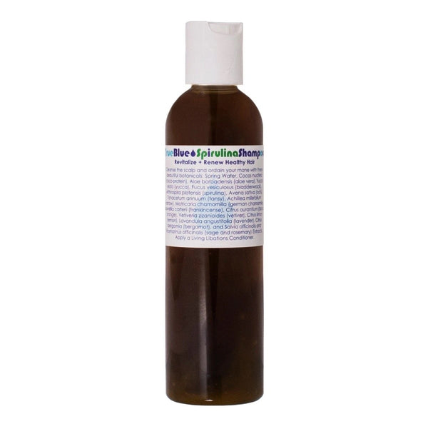 LIVING LIBATIONS True Blue Spirulina Shampoo 120ml