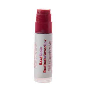 Living Libations Rose Glow Lover Lips – rose-infused lip balm for soft, moisturized lips.